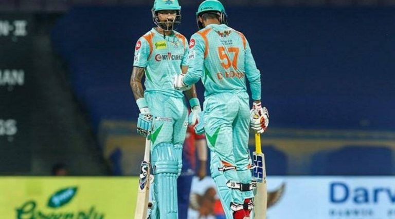 IPL 2022 LSG එදිරිව DC විශේෂ අවස්ථා: ලක්නව් දිල්ලි කඩුලු 6කින් පරාජය කළේය