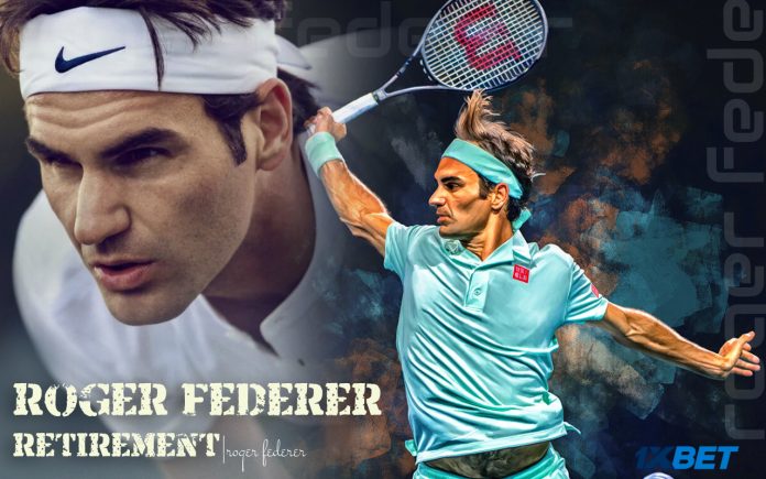 රොජර් ෆෙඩරර් ටෙනිස් දිවියට සමුදෙයි, Roger Federer announces his retirement from the ATP Tour and grand slams.