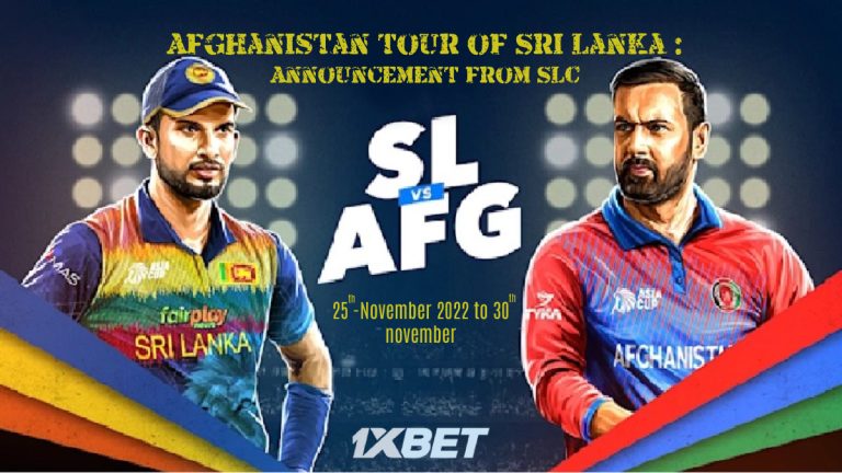 ඇෆ්ගනිස්ථාන  ශ්‍රී ලංකා ගැටුමෙහි තරග නිලධාරින් නම් කරයි -Match officials and umpires are named for the Afghanistan-Sri Lanka cricket series