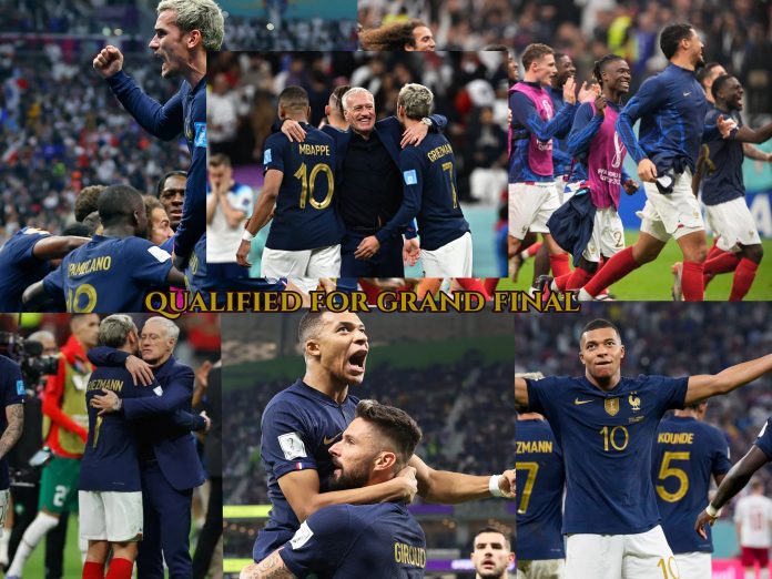 පිට පිටම දෙවැනි වරටත් ප්‍රංශය ලෝක කුසලාන අවසන් මහා තරගයකට ! France is in the World Cup finals For the second time