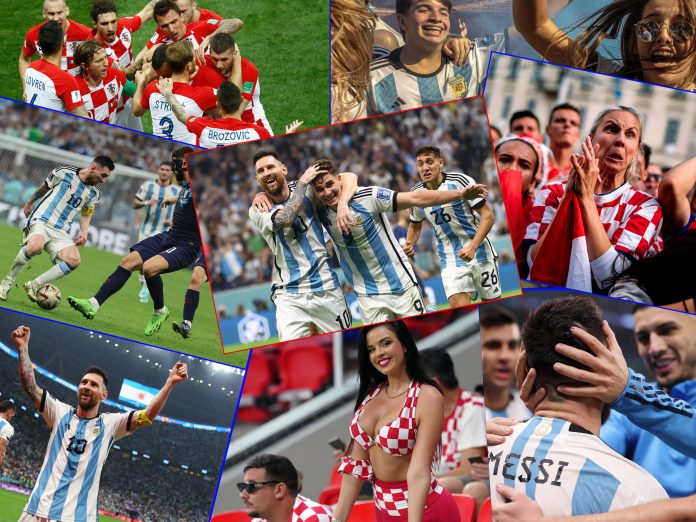 ක්‍රොඒශියාව පරදවමින් ආජන්ටිනාව අවසන් මහා තරගයට Messi leads Argentina to World Cup final in 3-0 win over Croatia