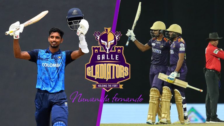 ගෝල් ග්ලැඩියේටර්ස් අවසන් 4 ට ගෙන ගිය නුවනිඳු 'Nuvanindu' led the galle Gladiators team to the final 4..