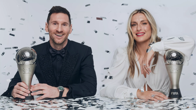 2022 වසරේ හොඳම පාපන්දු ක්‍රීඩකයාMessi! -Lionel Messi crowned best men's player of 2022