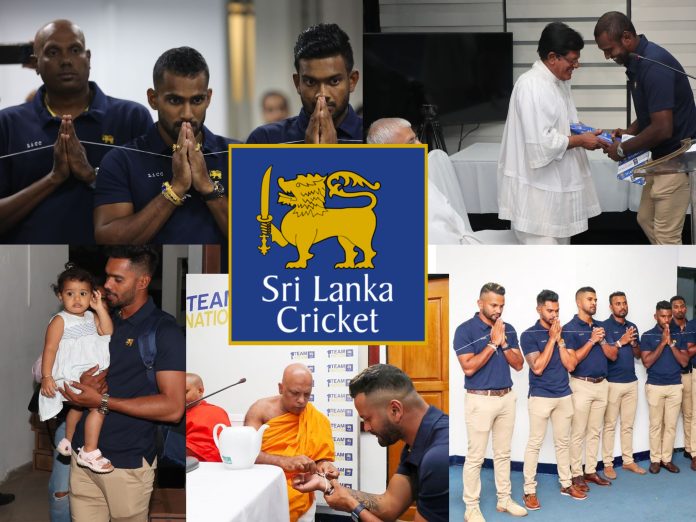 ලෝක ටෙස්ට් කිරුලේ තීරණාත්මක සටනකට ශ්‍රී ලංකාව නවසීලන්තයට.Sri Lanka Test squad led by Dimuth Karunaratne left the island for New Zealand to take part in the 2-match Test series.