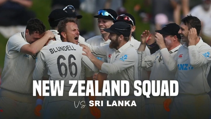 ශ්‍රී ලංකාවට එරෙහි නවසීලන්ත ටෙස්ට් සංචිතය නම් කරයි New Zealand announces squad for Test series against Sri Lanka