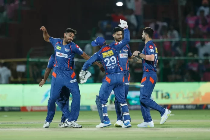 Rajasthanකන්ඩායමට මහගෙදරදීම Super Giants පහරදෙයි - RAJASTHAN ROYALS WERE DEFEATED BY LUCKNOW SUPER GIANTS BY 10 WICKETS