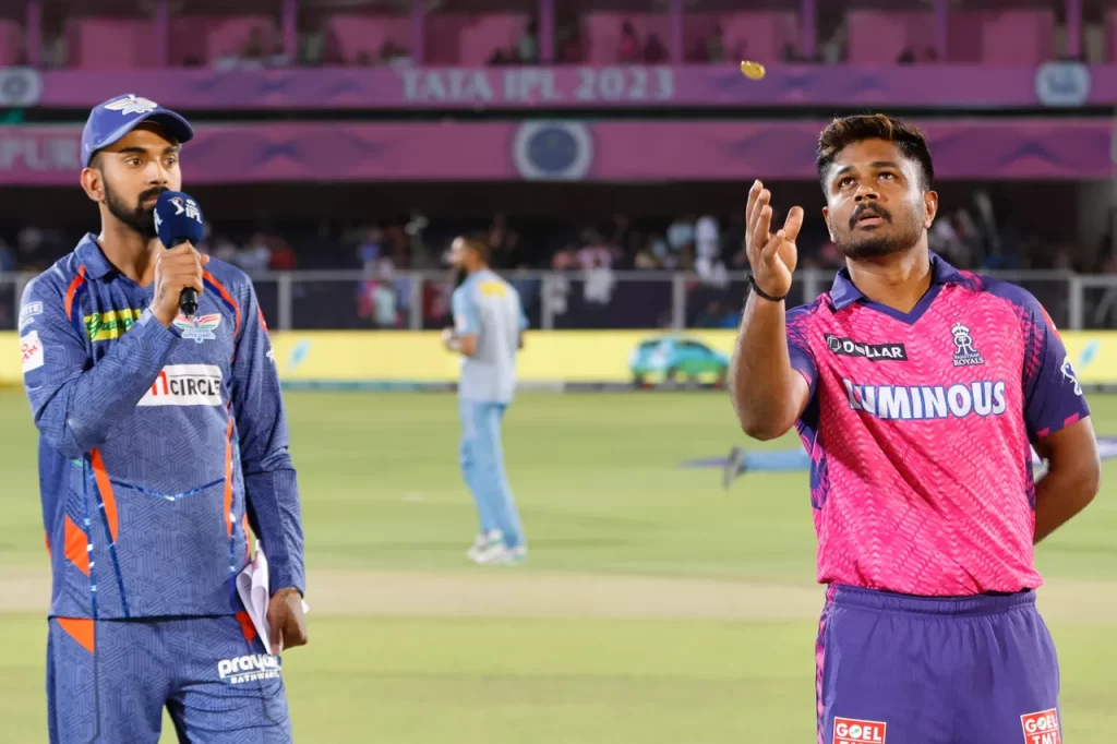 Rajasthan කන්ඩායමට මහගෙදරදීම Super Giants පහරදෙයි -  RAJASTHAN ROYALS WERE DEFEATED BY LUCKNOW SUPER GIANTS BY 10 WICKETS