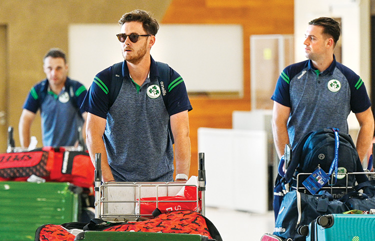 තෑගිත් අරන් අවුරුදු නෑගම් එන අයර්ලන්තය - Ireland team arrives in Sri Lanka for two-match Test Series!