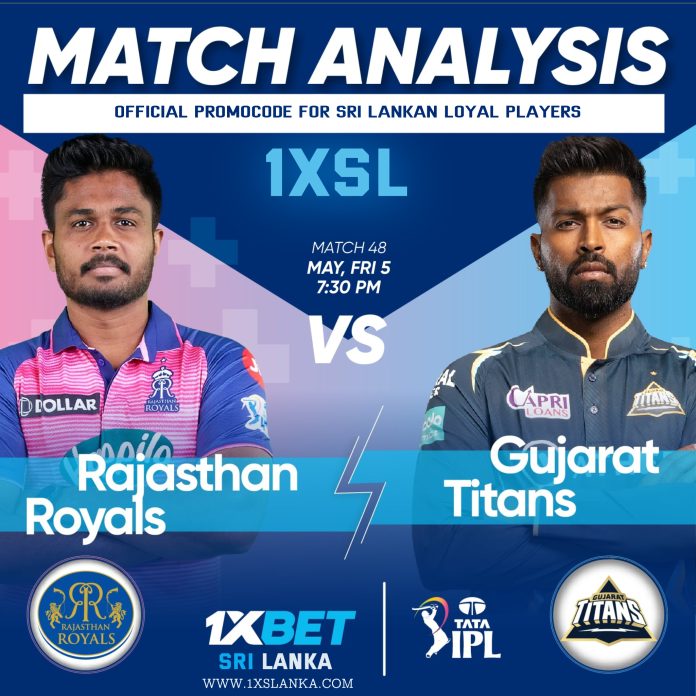 Rajasthan Royals vs Gujarat Titans තරඟ විශ්ලේෂණය – IPL 2023, Rajasthan Royals vs Gujarat Titans Match Analysis. Indian Premier League 2023