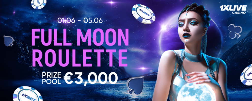 FULL MOON ROULETTE WITH 1XBET