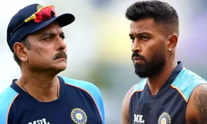 ඉන්දීය නායකත්වය Hardik Pandyaට ? Shastriගෙන් යෝජනාවක් - Ravi shastri names pandy to become india white-ball captain "after world cup 2023 ඉන්දීය නායකත්වය Hardik Pandyaට ? Shastriගෙන් යෝජනාවක් - Ravi shastri names pandy to become india white-ball captain "after world cup 2023