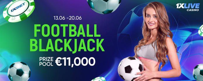FOOTBALL BLACKJACK WITH 1XBET