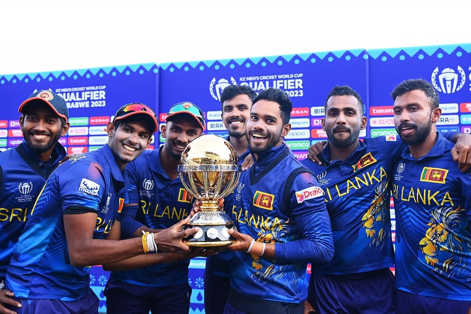 පන්දු බලාඇණියේ සුපිරි දස්කම් නිසා කුසලානය සිංහ දේශයට!- Sri Lanka finish ODI WC qualifier with spotless record ICC Cricket World Cup Qualifier 2023