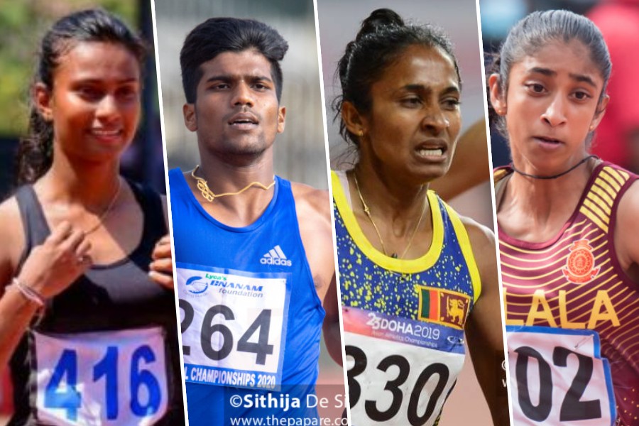 ආසියානු මලල ක්‍රීඩා ශූරතාවයට ශ්‍රී ලංකාවෙන් 13ක් - 13 athletes from Sri Lanka for the Asian Athletics Championship