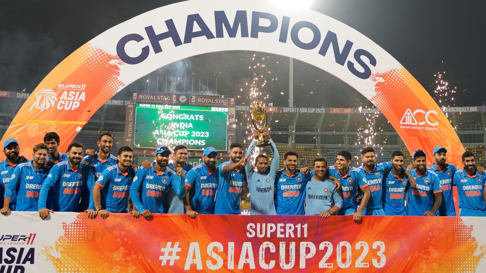 ඉන්දියාව 8 වැනි වරටත් ආසියානු කුසලානය දිනාගනී ! India wins the Asia Cup for the 8th time! ආසියානු කුසලාන ක්‍රිකට් තරගාවලිය 2023