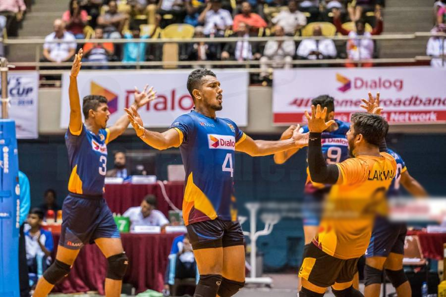 මධ්‍යම ආසියානු වොලිබෝල් කිරුළ නැවතත් ශ්‍රී ලංකාවට-Sri Lanka clinch Central Asian Volleyball title