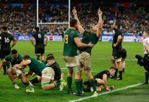 දකුණු අප්රිකාව යලිත් රග්බි ලෝක ශූරයින් ලෙස අභිසෙස් ලබයි- South Africa are crowned Rugby World Champions again. දකුණු අප්රිකාව යලිත් රග්බි ලෝක ශූරයින් ලෙස අභිසෙස් ලබයි- South Africa are crowned Rugby World Champions again Rugby World Cup 2023