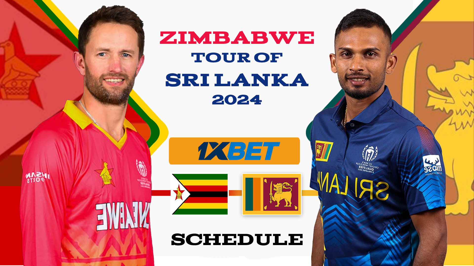 ශ්‍රී ලංකා -සිම්බාබ්වේ තරග කාලසටහන නිකුත් වෙයි-Sri Lanka-Zimbabwe match schedule is released සිම්බාබ්වේ කණ්ඩායමේ ශ්‍රී ලංකා සංචාරය 2024