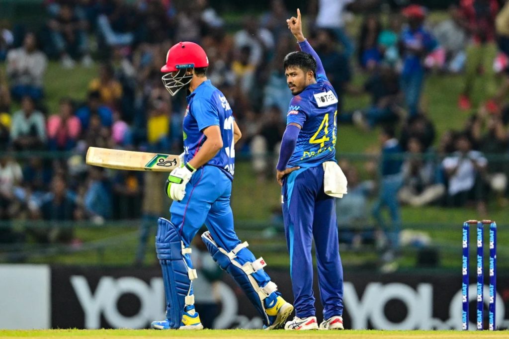 පැතුම් නිශ්ශංක ක්‍රිකට් වාර්තා පොත් අලුත් කරයි!-Nissanka scores a ton as SL win by seven wickets to clean sweep AFG 3-0