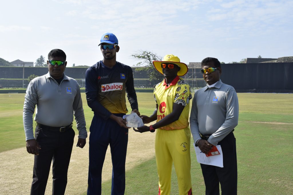 උගන්ඩා T20 සදහා ශ්‍රී ලංකා ක්‍රිකට් සංවර්ධන සංචිතය නම් කරයි-SLC named Cricket Development Squad for the T20 series with Uganda. 
