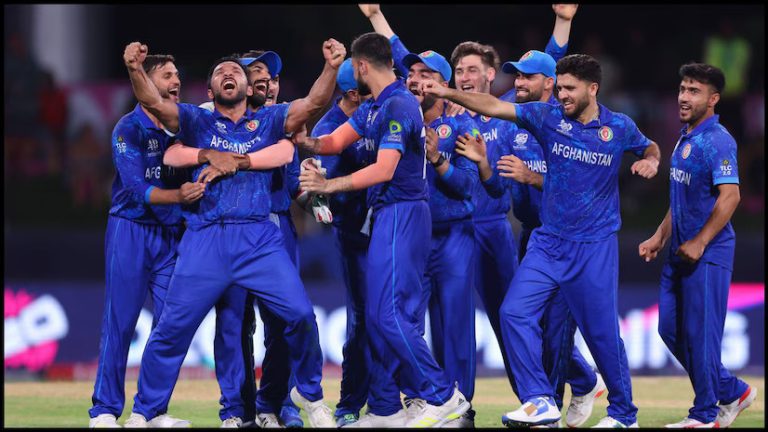 ඉතිහාසයේ අලුතින් ලියමින් ඇෆ්ගනිස්ථානය අවසන් පූර්ව වටයට සුදුසුකම් ලබයි-Afghanistan beat Bangladesh by eight runs & Qualifies for semi-finals