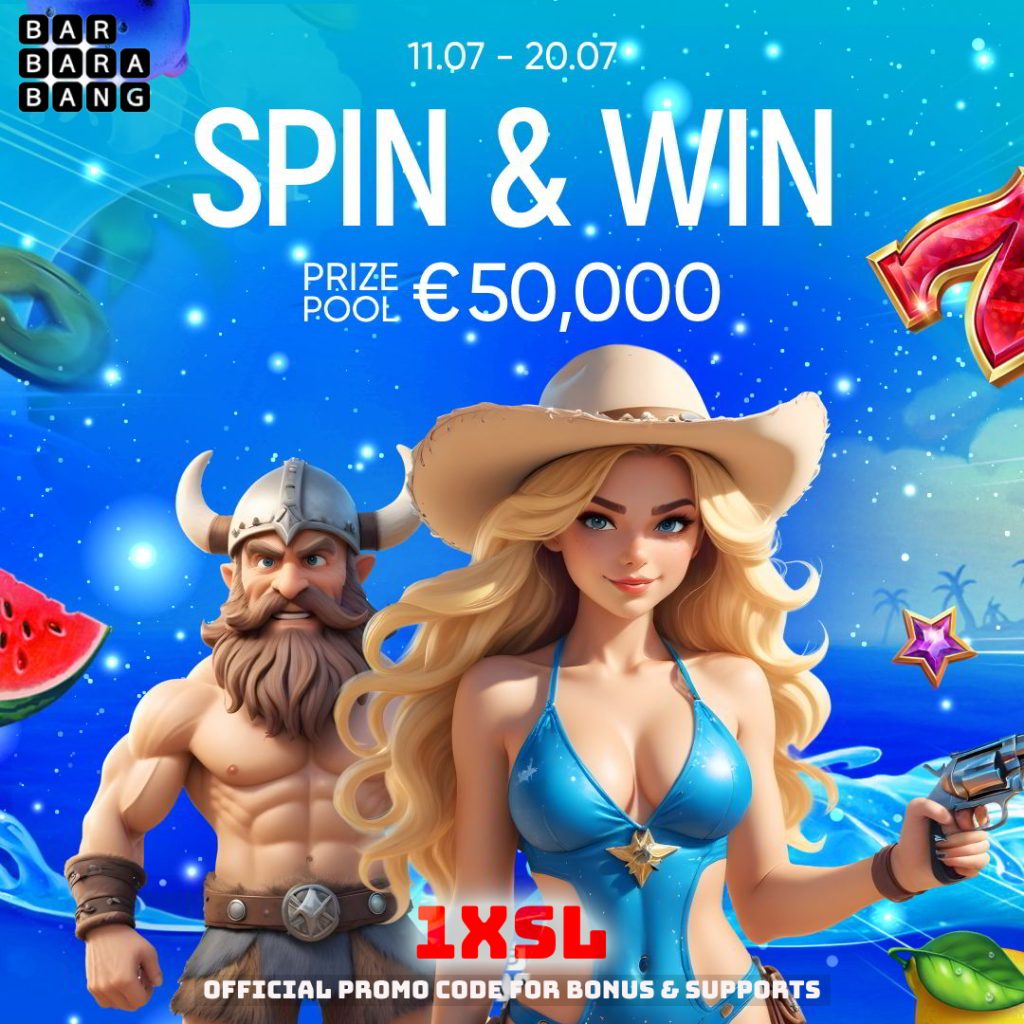 SPIN & WIN WITH 1XBET