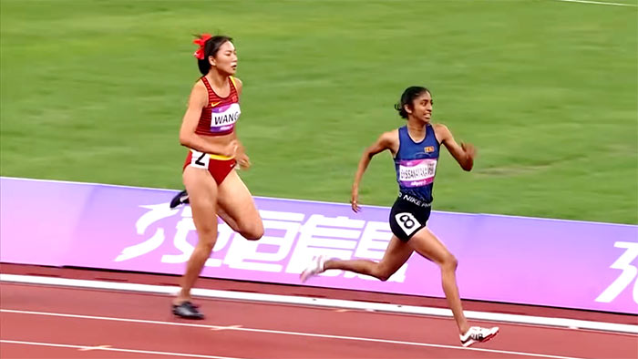 Repechage තරග වටයෙන් තරුෂිට 07 වැනි ස්ථානය- 07th place for Tarushi in Repechage round