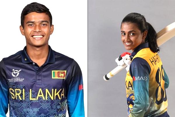 හර්ෂිතා සහ දුනිත් වෙල්ලාලගේ ICC සම්මාන සඳහා නිර්දේශ ලබයි-Harshita and Dunit Vellala are nominated for ICC awards