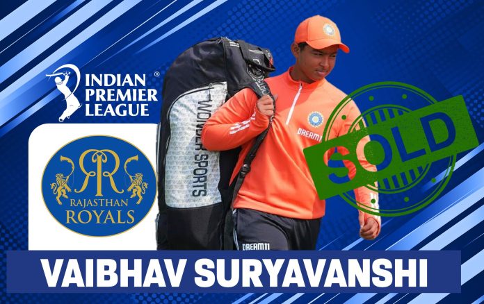 වයස 13 යි IPL ලංසුව රුපියල් කෝටියයි 1.10 ,Vaibhav Suryavanshi -13 years old, IPL bid is Rs. 1.10 crore වයස 13 යි IPL ලංසුව රුපියල් කෝටියයි 1.10 ,Vaibhav Suryavanshi -13 years old, IPL bid is Rs. 1.10 crore