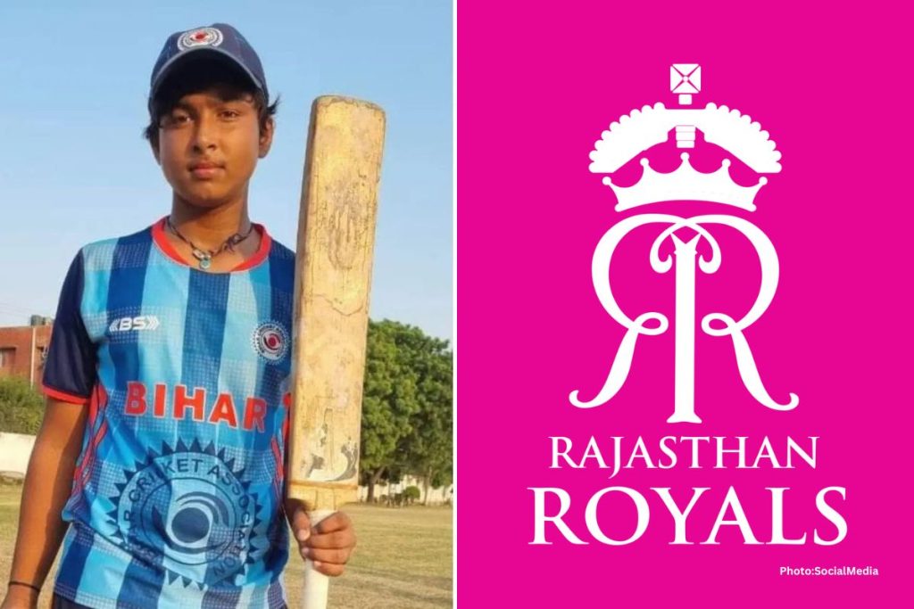 වයස 13 යි  IPL  ලංසුව රුපියල් කෝටියයි 1.10 ,Vaibhav Suryavanshi -13 years old, IPL bid is Rs. 1.10 crore