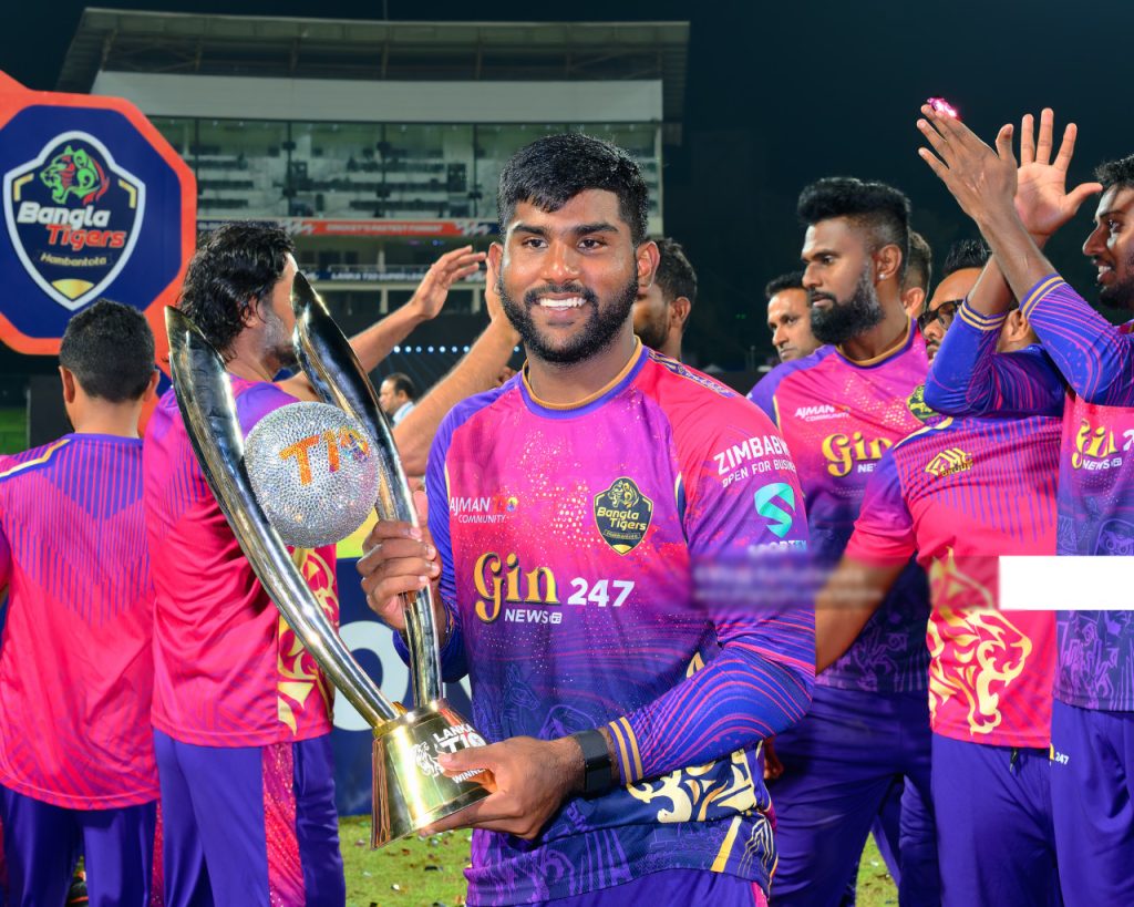 Hambantota මංගල T10 කිරුළ දිනයි!-Hambantota wins the inaugural T10 title!