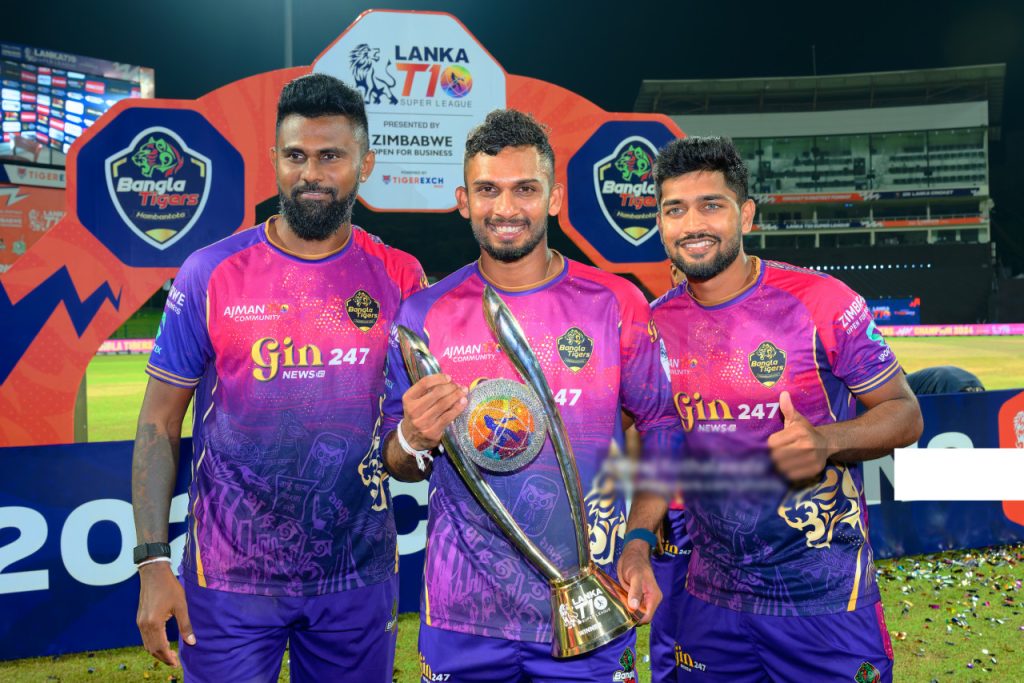 Hambantota මංගල T10 කිරුළ දිනයි!-Hambantota wins the inaugural T10 title!