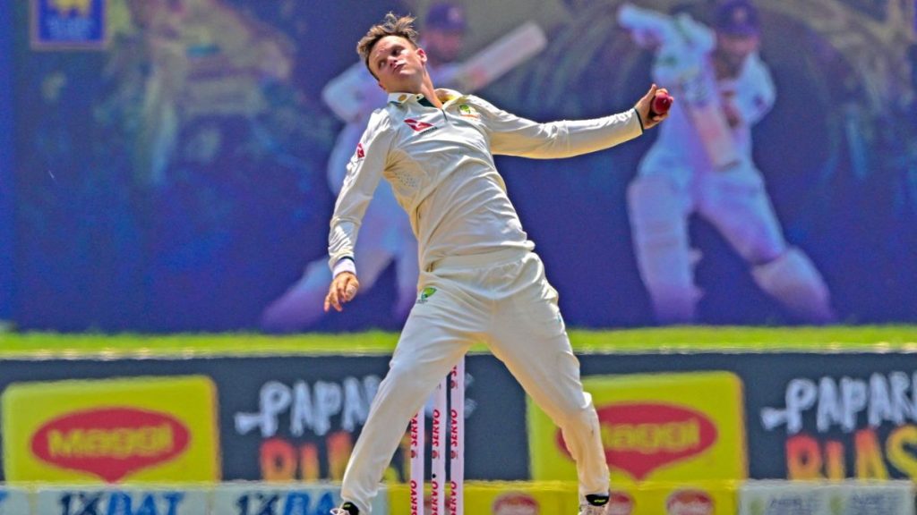 වැඩ කිඩ පෙන්වූ Kuhnemannගේ ඉරියව්ව ගැන සැකයක්!-Australia's Star Spinner Reported for Suspect Action