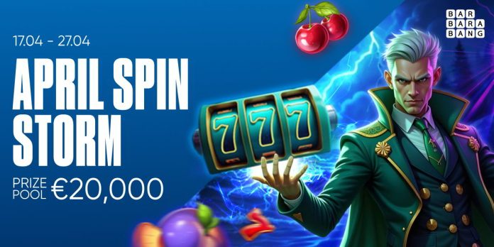 APRIL SPIN STORM