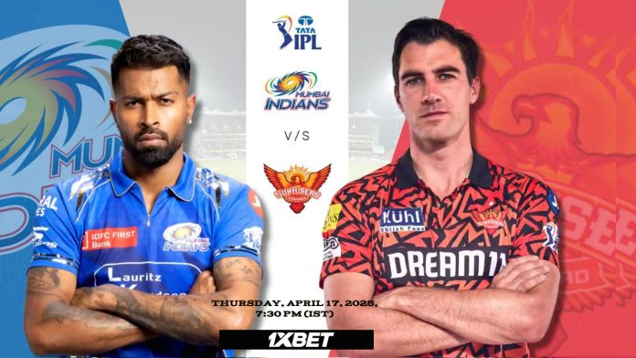 IPL 2025: Match 33, MI vs SRH Match Prediction – Who will win today’s match between Mumbai vs Hyderabad? අද තරගයේ ජයග්රහනය කාටද? IPL 2025: Match 33, MI vs SRH Match Prediction – Who will win today’s match between Mumbai vs Hyderabad? අද තරගයේ ජයග්රහනය කාටද?