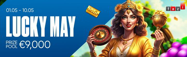 LUCKY MAY WITH 1XBET