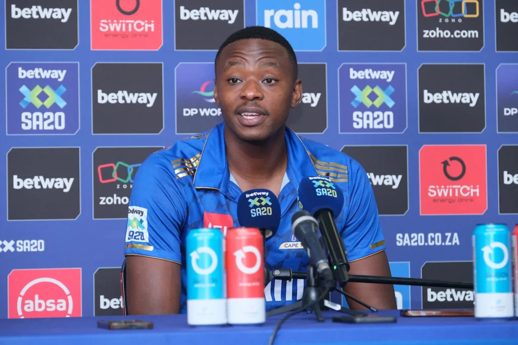 Kagiso Rabadaට තරග තහනමක්!-Rabada serves suspension for recreational drug use