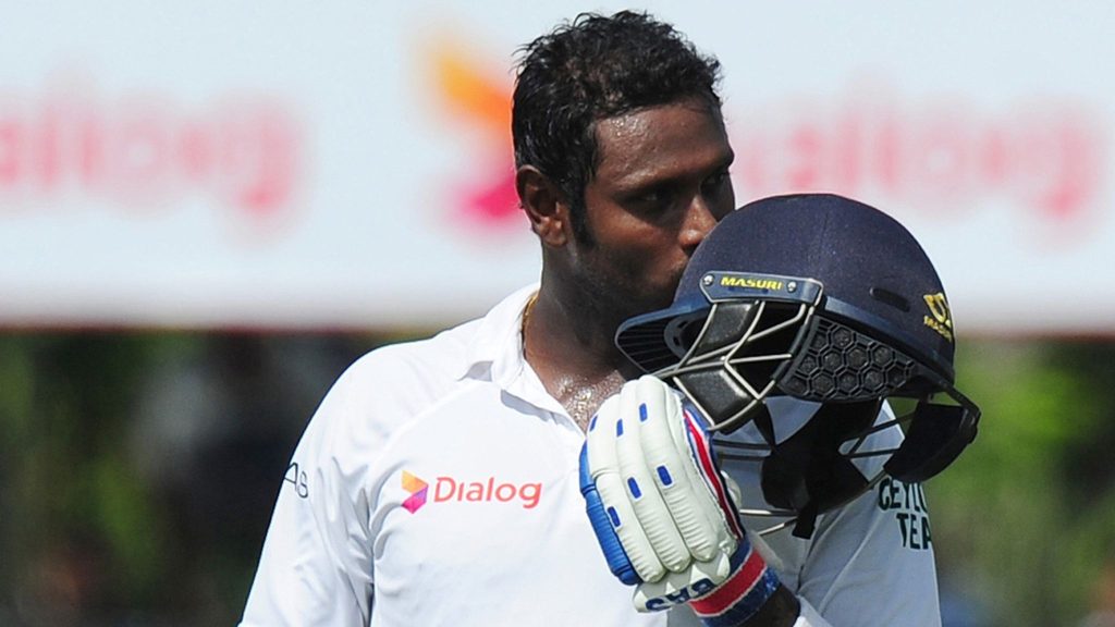 ඇන්ජි ටෙස්ට් පිටියට සමුදෙයි!-Time for me to say goodbye' - Angelo Mathews to retire from Test cricket