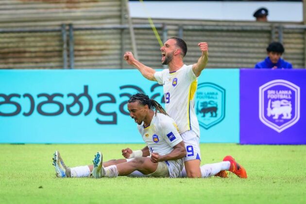 ශ්රී ලංකාවෙන් චීන තායිපෙට දැඩි ප්රහාරයක් – AFC 2027 සුදුසුකම් තරඟයක විශිෂ්ට ජයක්-Sri Lanka crush Chinese Taipei