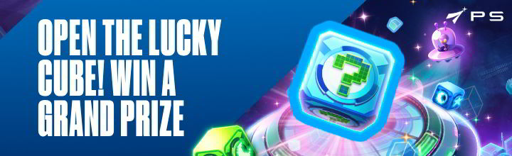 OPEN THE LUCKY CUBE! WIN A GRAND PRIZE!