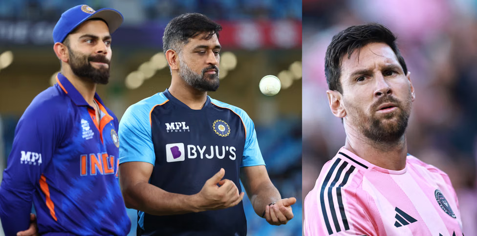 මෙසී Football අතැර සචින්,දෝනි,කෝලි ඇතුළු කණ්ඩායමක් එක්ක ක්‍රිකට් ගහන්න සැරසෙයි ?