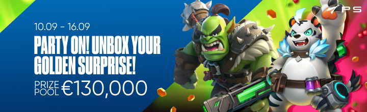 PARTY ON! UNBOX YOUR GOLDEN SURPRISE!