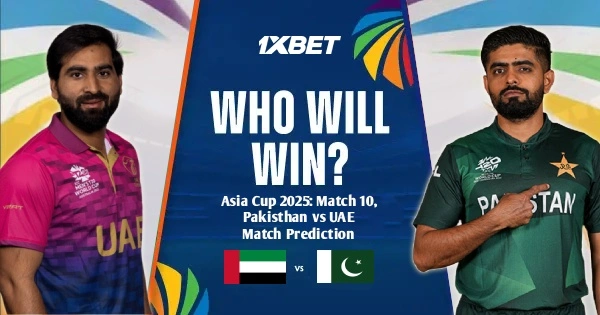 ආසියානු කුසලානය 2025: 10 වන තරඟය, පාකිස්තානය vs එක්සත් අරාබි එමීර් රාජ්‍යය තරඟ අනාවැකිය - අද තරඟය කවුද දිනන්නේ? 2025 ආසියානු කුසලාන තරඟාවලියේ අංක 10 තරඟයේදී පකිස්ථානය සහ එක්සත් අරාබි එමීර් රාජ්‍යය තරඟ වදිනු ඇත.