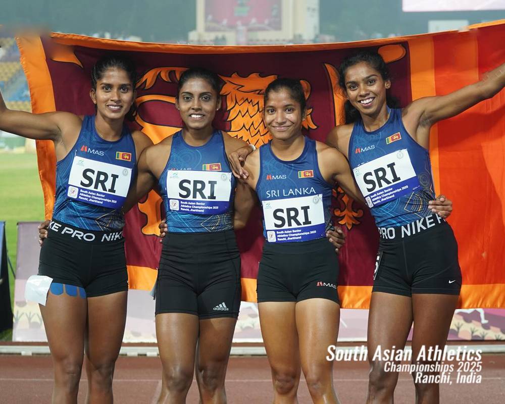 ආසියානු යොවුන් ක්රීඩා උළෙලේදී ශ්රී ලංකාවට රන් පදක්කම් 8ක්!