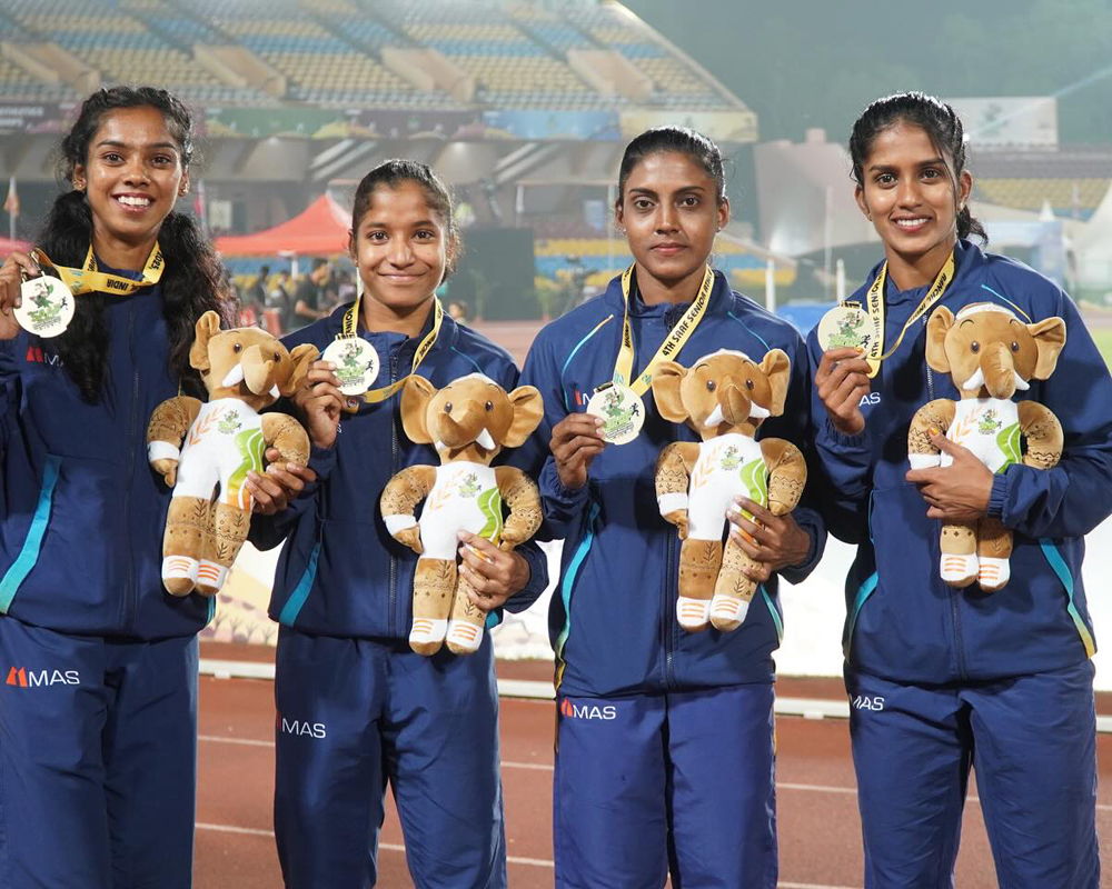 ආසියානු යොවුන් ක්රීඩා උළෙලේදී ශ්රී ලංකාවට රන් පදක්කම් 8ක්!