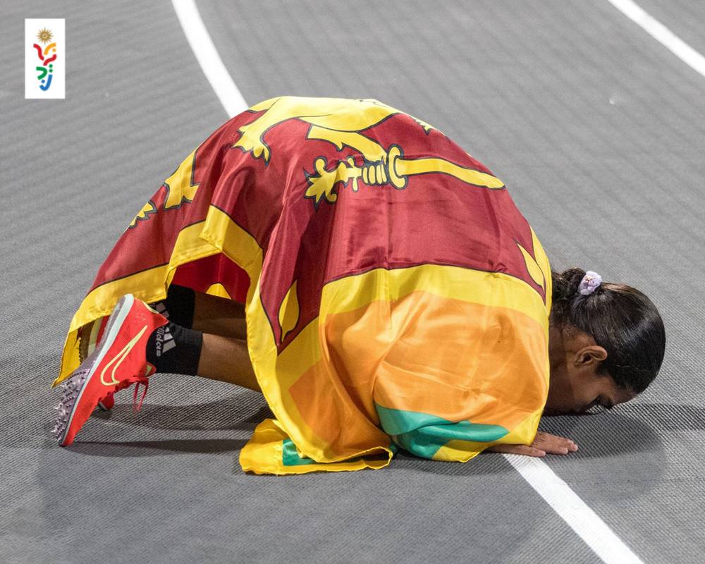 ආසියානු යොවුන් ක්රීඩා උළෙලේදී ශ්රී ලංකාවට රන් පදක්කම් 8ක්!