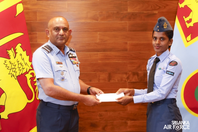 දකුණු ආසියානු ජ්‍යෙෂ්ඨ මලල ක්‍රීඩා ශූරතාවලියේදී ජයග්‍රහණ හිමිකළ ගුවන් හමුදා ක්‍රීඩක ක්‍රීඩිකාවන් ඇගයීමට ලක්කෙරිණි!