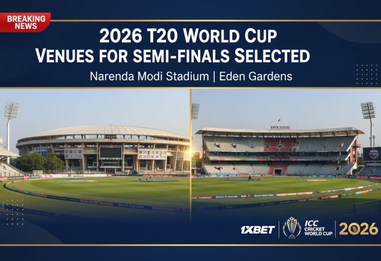 2026 T20 ලෝක කුසලානය: අවසන් පූර්ව වටයේ තරඟ සඳහා ස්ථාන තෝරාගෙන ඇත