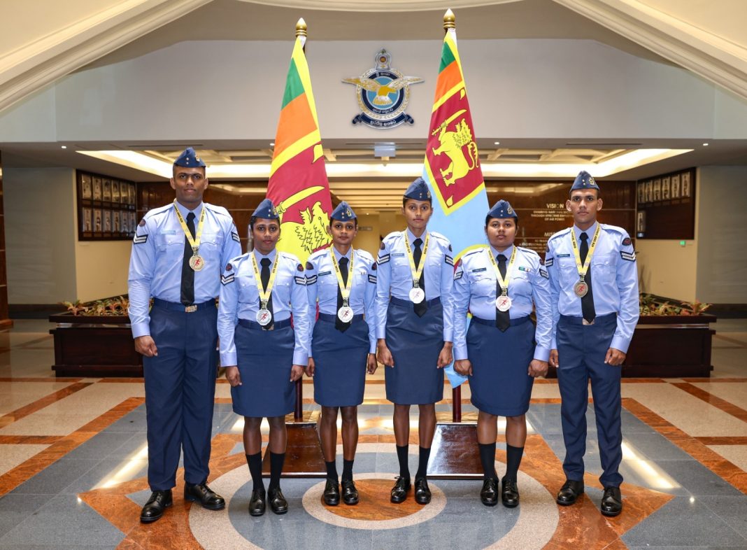 දකුණු ආසියානු ජ්යෙෂ්ඨ මලල ක්රීඩා ශූරතාවලියේදී ජයග්රහණ හිමිකළ ගුවන් හමුදා ක්රීඩක ක්රීඩිකාවන් ඇගයීමට ලක්කෙරිණි!