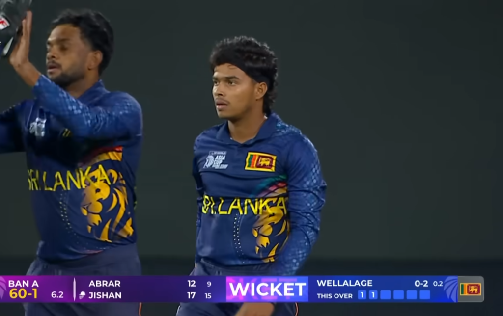 ශ්‍රී ලංකා ඒ කණ්ඩායම තියුණු ජයක් සමඟින් ආසියානු කුසලාන අවසන් පූර්ව වටයට!